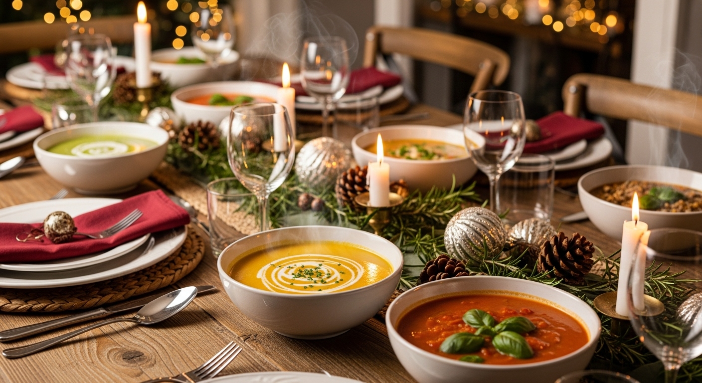 Warm and Cozy Soups for Your Holiday Meal